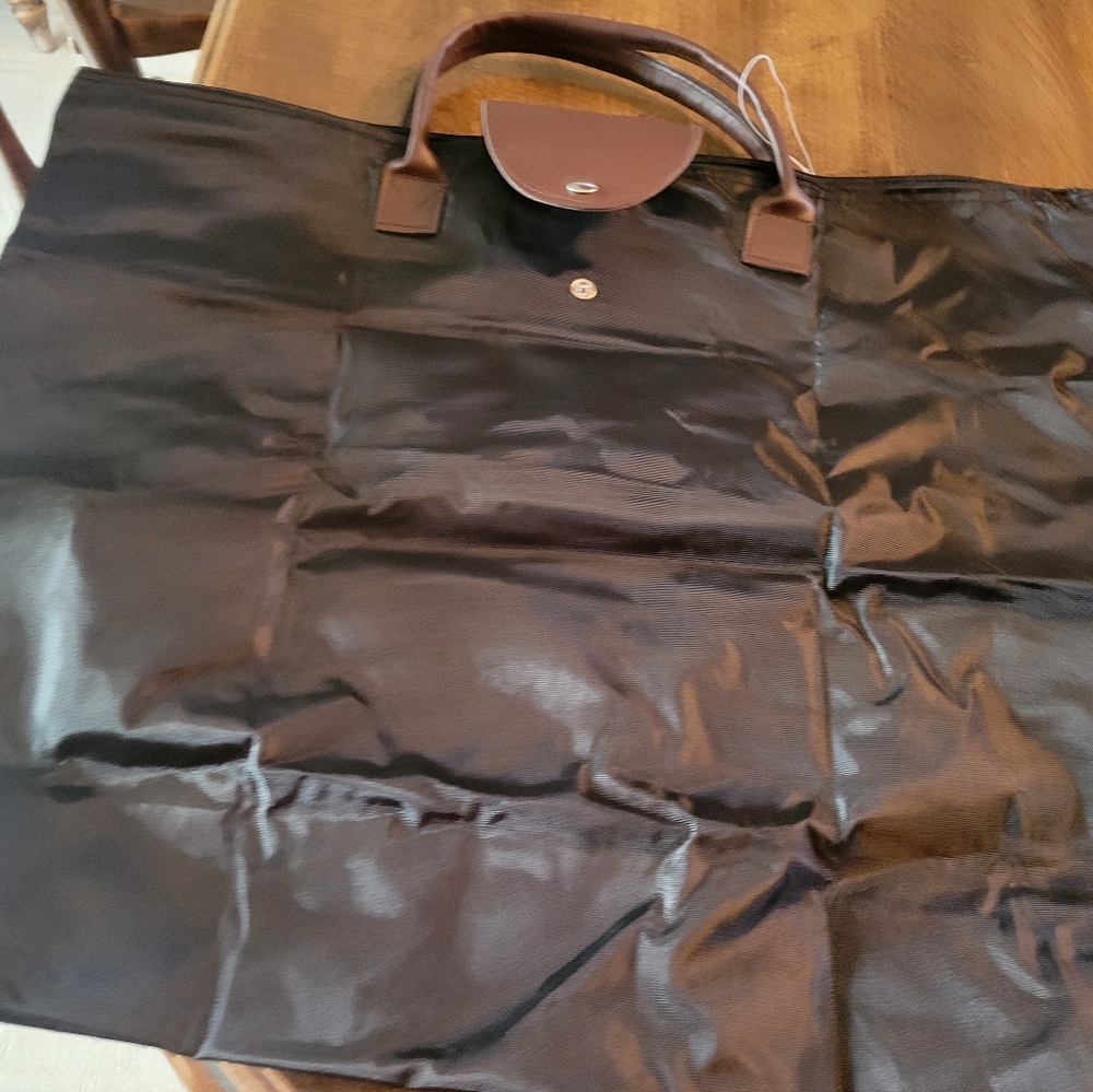 Black and Brown Tote Bag